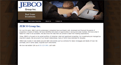 Desktop Screenshot of jebcogroup.com